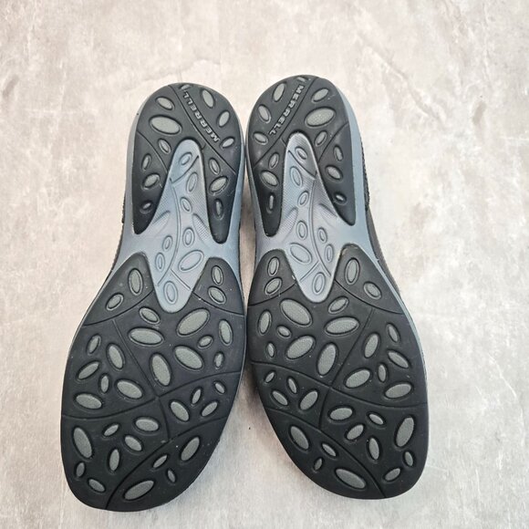 Merrell Square Toe Loafers Size 8 Leather Comfort Preppy Work Slip On Flat Shoes - Picture 7 of 10